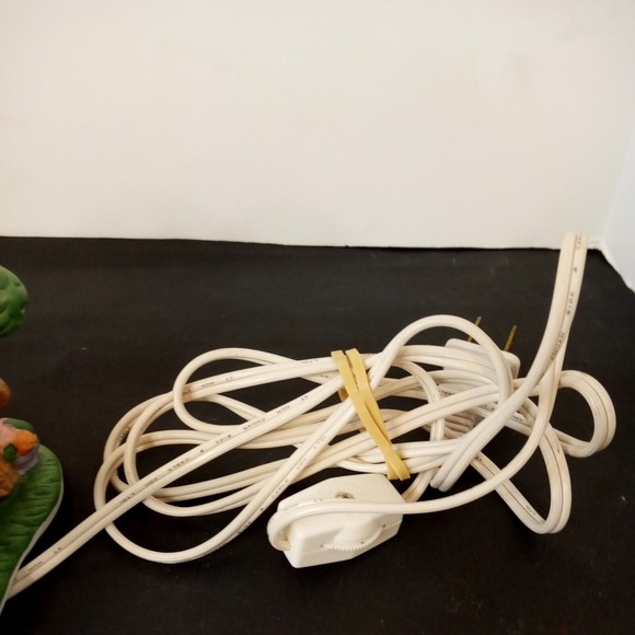 NCL‎ Easter Rabbit House East Holiday Decoration Ceramic China working light - Picture 7 of 10